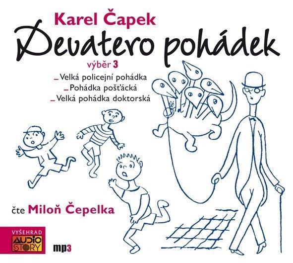 Devatero pohádek výběr 3 - CDmp3 Čte Miloň Čepelka