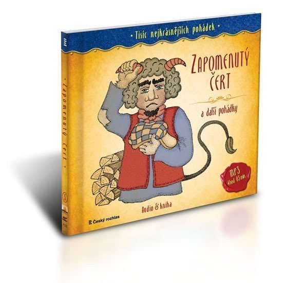 Tisíc nejkrásnějších pohádek - Zapomenutý čert a další pohádky - CDmp3  kniha