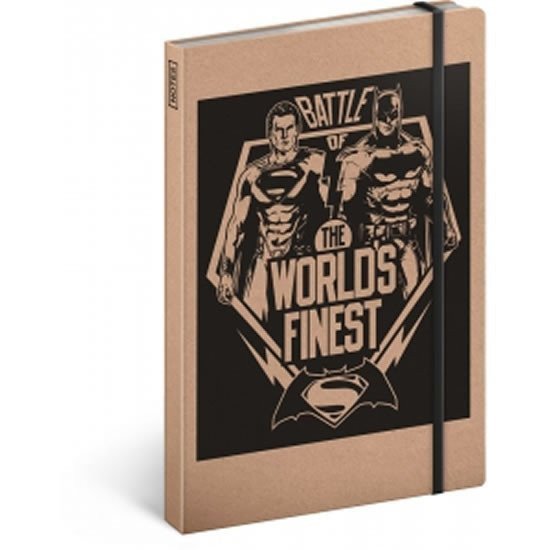 Notes - Batman v SupermanBattle linkovaný 13 x 21 cm