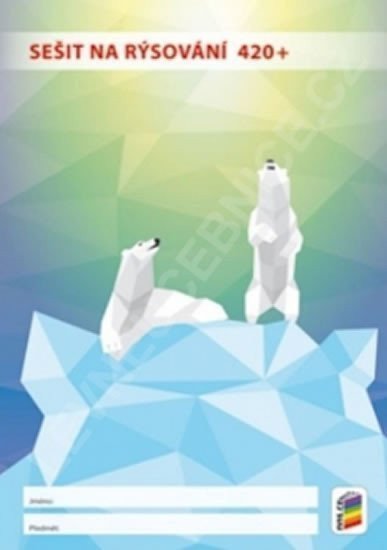 Sešit na rýsování 420 bílé listy
