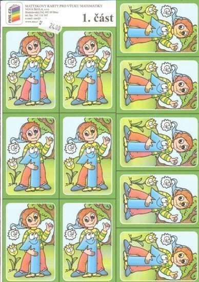 Matýskovy karty pro výuku matematiky pro 1 ročník ZŠ
