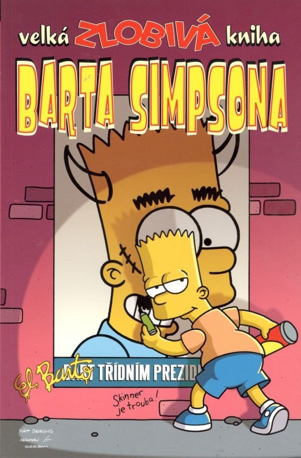 Simpsonovi - Velká zlobivá kniha Barta Simpsona – Groening Matt