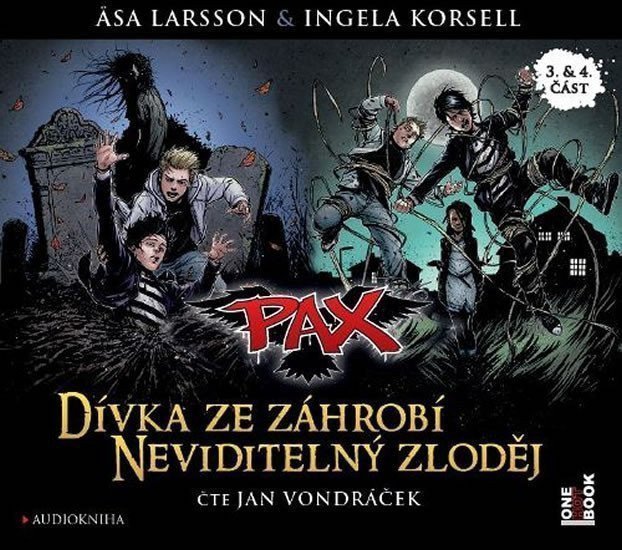 Pax 3  4 Dívka ze záhrobí  Neviditelný zloděj - CDmp3 Čte Jan Vondráček