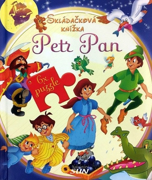 Skládačková knížka - Petr Pan