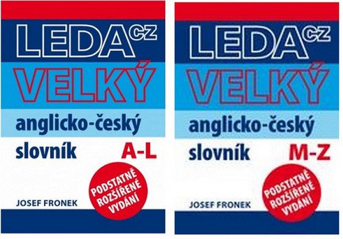 Velký AČ slovník - Fronek 2 knihy – Fronek Josef