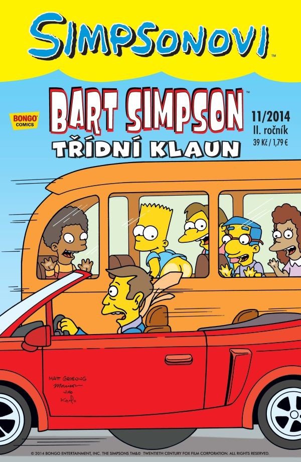 Simpsonovi - Bart Simpson 112014 - Třídní klaun