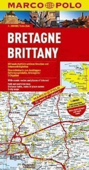 Francie - Bretaň/ mapa 1:200T MD (2017)