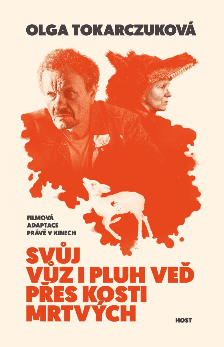 Svůj vůz i pluh veď přes kosti mrtvých filmová obálka – Tokarczuková Olga