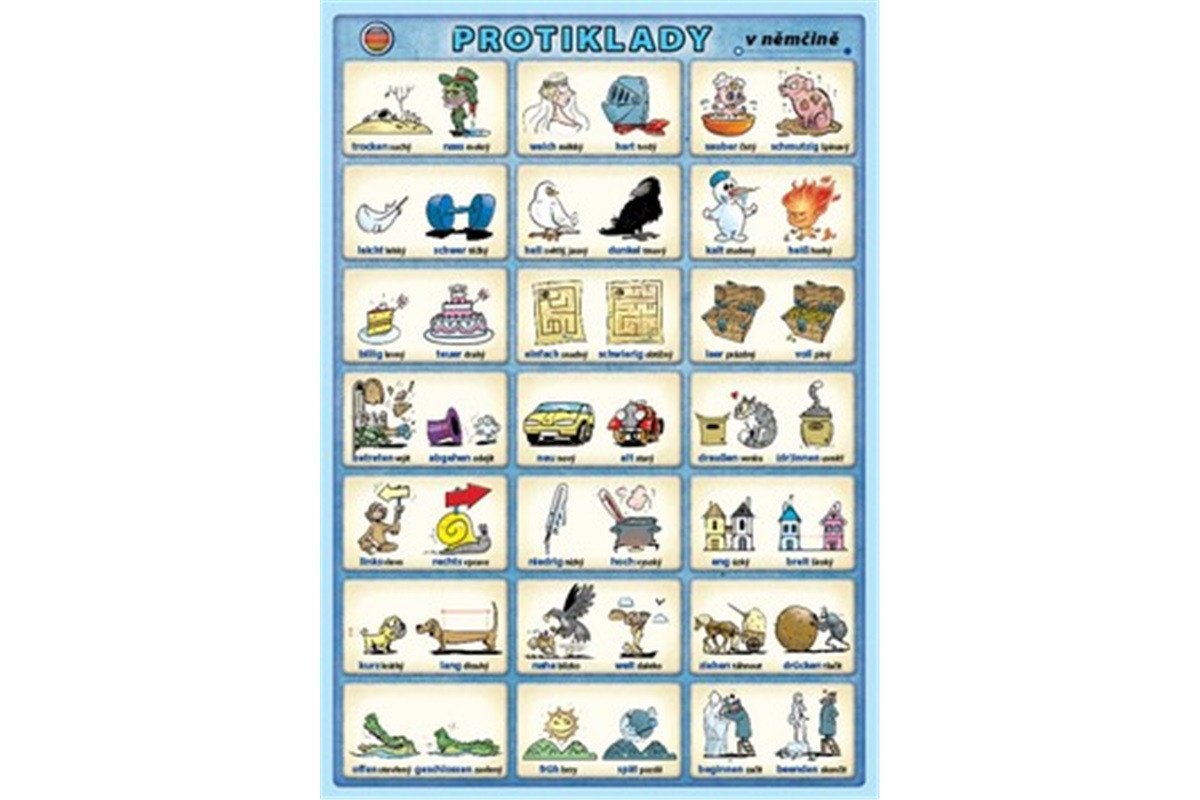 Protiklady v němčině – Kupka Petr