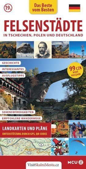 Skalní města - kapesní průvodceněmecky – Rak Jiří