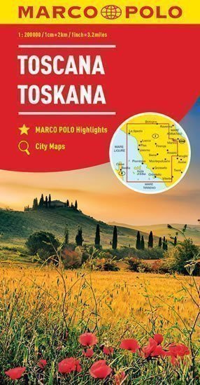 Itálie č.7-Toskana mapa 1:200T (2017)
