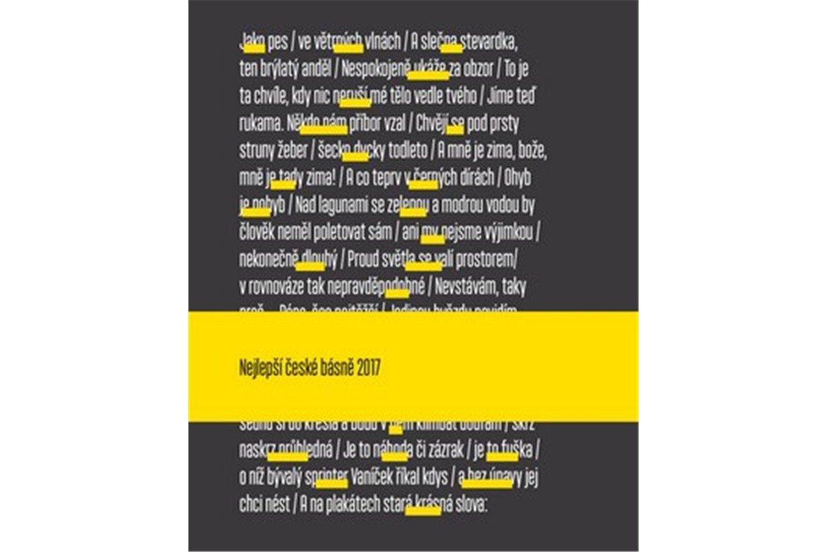 Nejlepší české básně 2017 – Fischerová Sylva