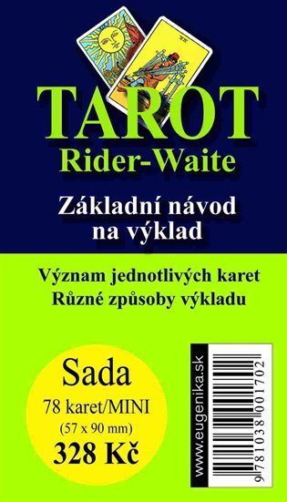 Rider Waite Tarot - 78 karet a návod – Waite Arthur Edward