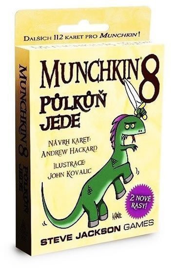 Munchkin 8Půlkůň jede - Karetní hra - rozšíření