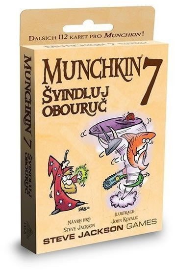 Munchkin 7Švindluj obouruč - Karetní hra - rozšíření