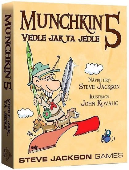 Munchkin 5Vedle jak ta jedle - Karetní hra - rozšíření