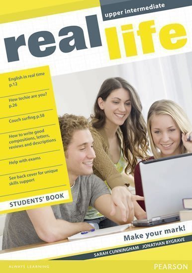 Real Life Upper Intermediate Students Book – Cunningham Sarah