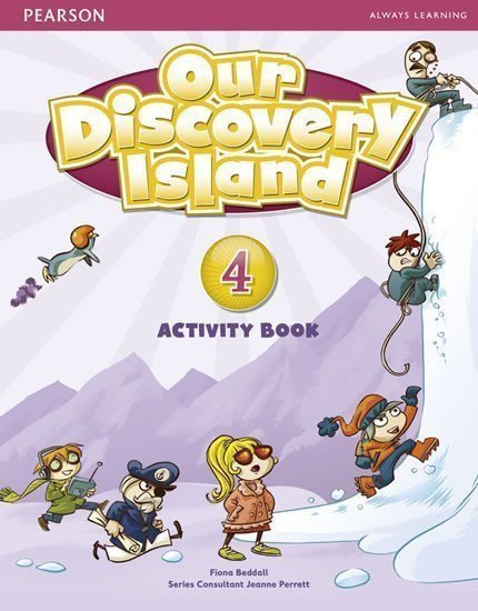 Our Discovery Island 4 Activity Book w CD-ROM Pack – Beddall Fiona