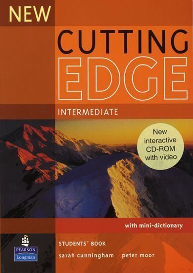 New Cutting Edge Intermediate Students Book w CD-ROM Pack – Cunningham Sarah