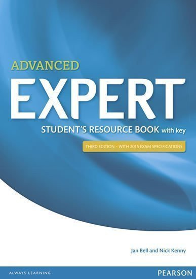 Expert Advanced 3rd Edition Students Resource Book w key – Bell Jan