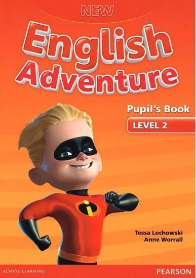 New English Adventure 2 Pupils Book w DVD Pack – Worrall Anne