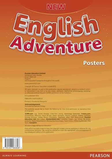 New English Adventure 2 Posters – Worrall Anne