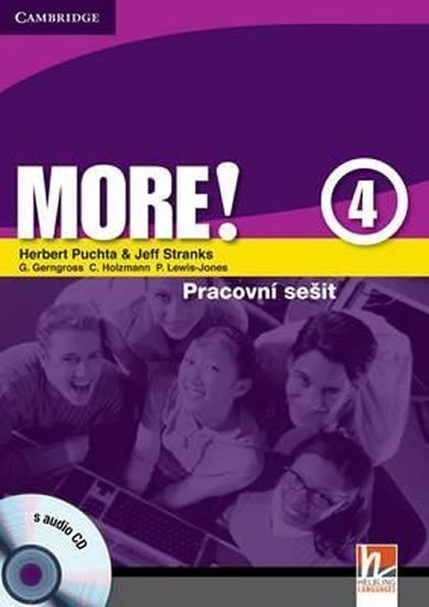 More 4 Workbook with Audio CD CZ – Puchta Herbert