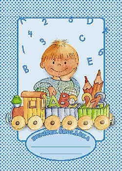 Deníček školáčka modrý