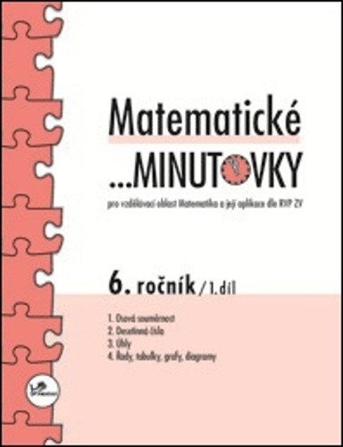 Matematické minutovky pro 6 ročník 1 díl – Hricz Miroslav