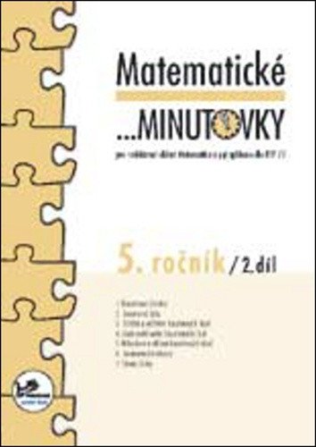 Matematické minutovky pro 5 ročník 2 díl - 5 ročník – group of authors