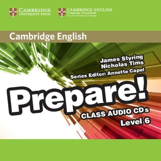 Prepare 6 Class Audio CDs 2 – Styring James