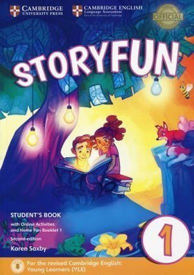 Storyfun for Starters Level 1 Students Book with Online Activities and Home Fun Booklet 1 – Saxby Karen