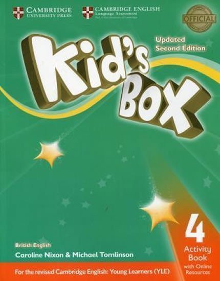 Kids Box 4 Activity Book with Online Resources British EnglishUpdated 2nd Edition – Nixon Caroline