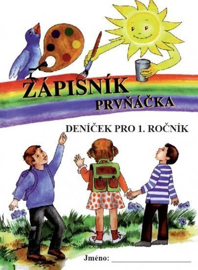 Zápisník prvňáčka - deníček pro 1 ročník