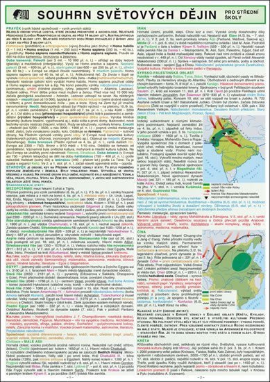 SOUHRN SVĚTOVÝCH DĚJIN pro SŠ A4 – Hanáková Alena