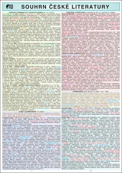 SOUHRN ČESKÉ LITERATURY SŠ A4 – Brdičková Helena