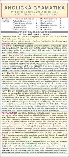 ANGLICKÁ GRAMATIKA pro druhý stupeň základních škol a nižší třídy víceletých gymnázií – Chejnová Pavla