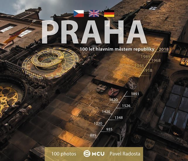 Praha - Praha sto let hlavním městem republiky - malá  vícejazyčná – Radosta Pavel