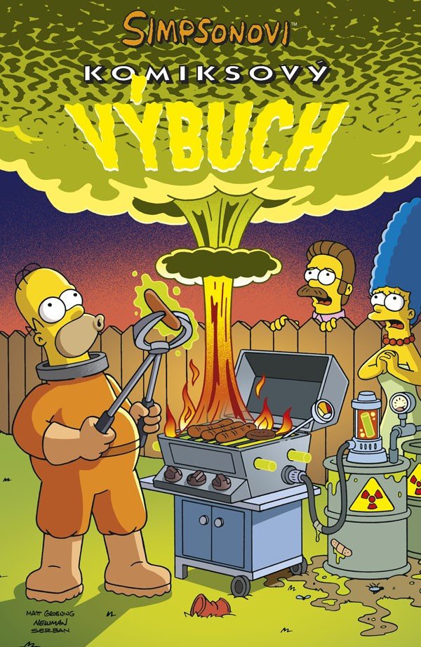 Simpsonovi - Komiksový výbuch – Groening Matt
