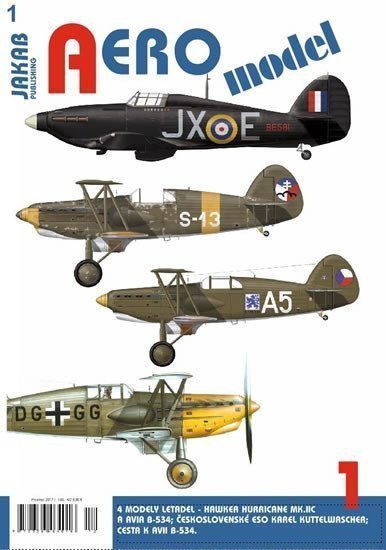 AEROmodel 1 - HHurricane MkIIC a B-534