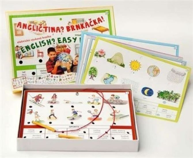 Angličtina Brnkačka - společenská hra na baterie