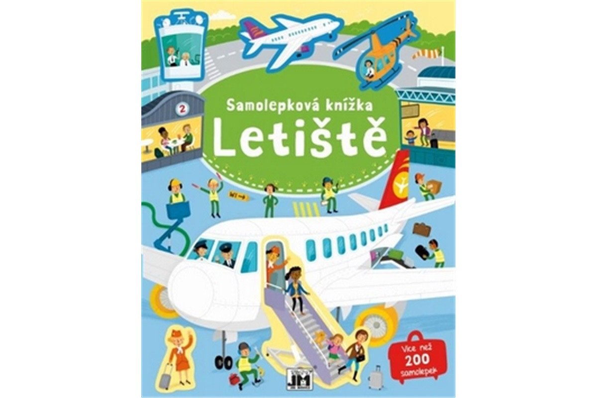 Letiště - Samolepková knížka