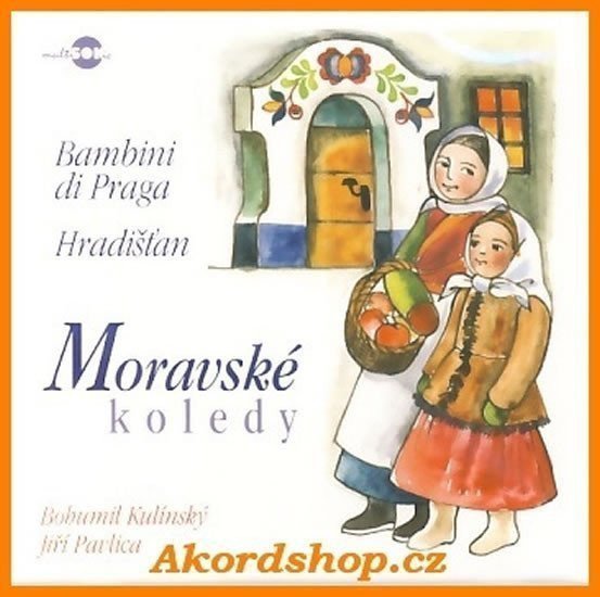 Bambini di Praga  Hradišťan - Moravské koledy - CD