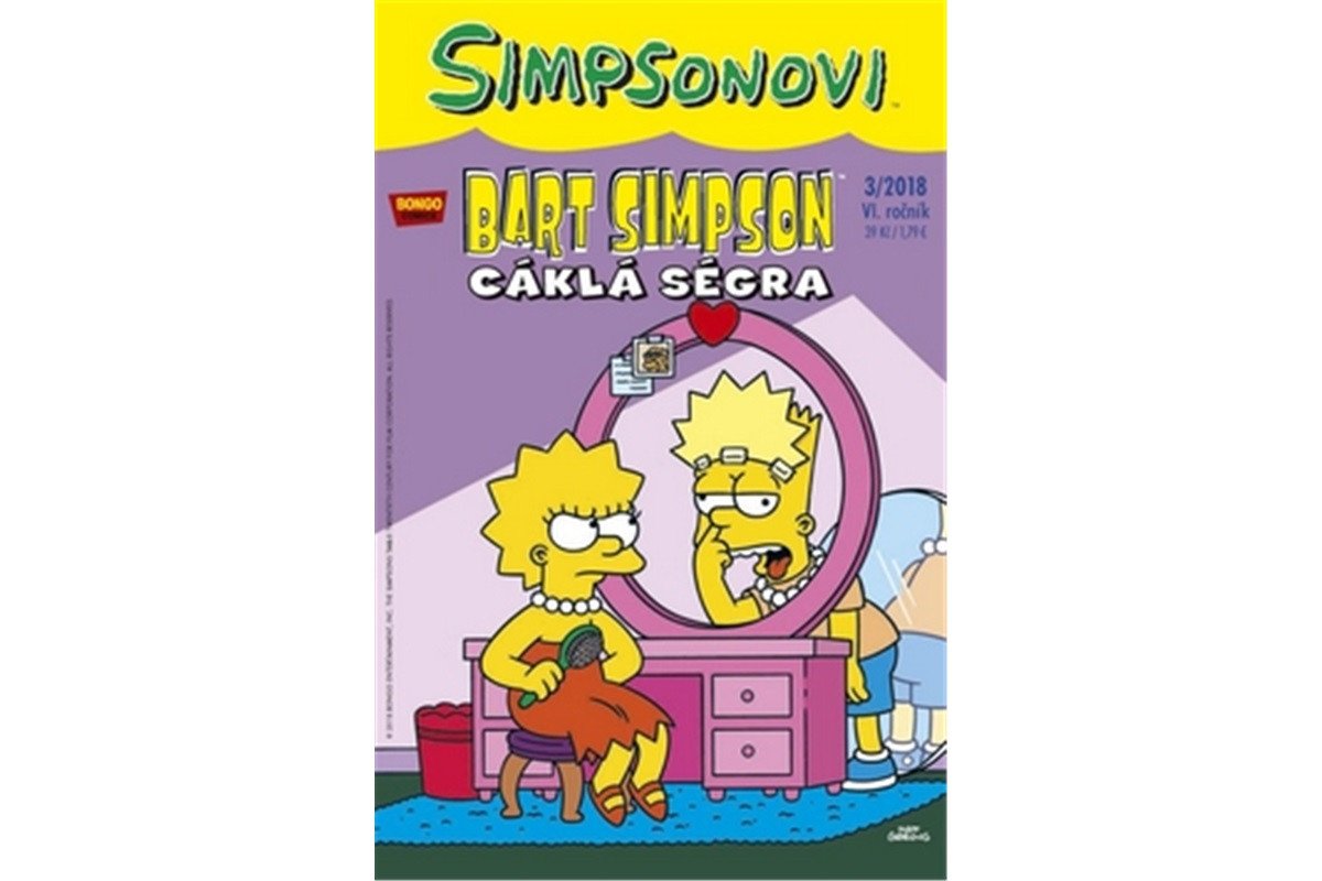 Simpsonovi - Bart Simpson 32018 - Cáklá ségra – Groening Matt