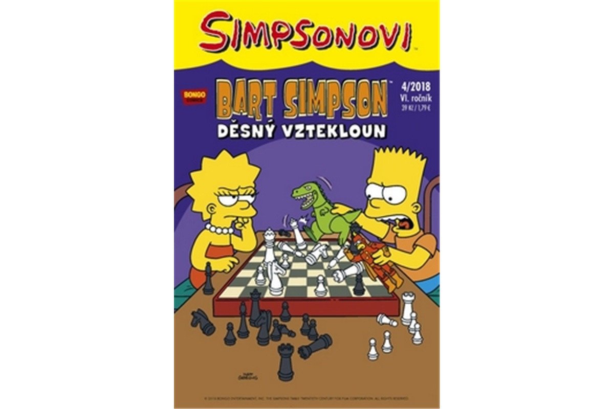 Simpsonovi - Bart Simpson 42018 - Děsný vztekloun – Groening Matt