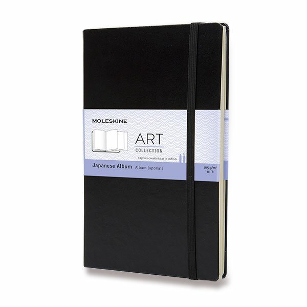 Skicář Moleskine Japanese Album - L, černý