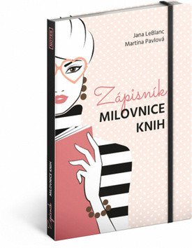 Zápisník milovnice knih 13 x 21 cm
