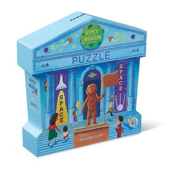 Puzzle Day at the Museum SpaceDen v muzeu Vesmír48 dílků