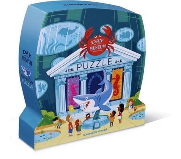Puzzle Day at the MuseumAquariumDen v muzeu Akvárium 48 dílků