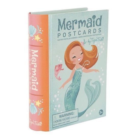 Mermaid PostcardsMořská panna - přání  gelové pero